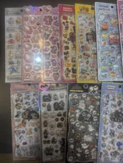 キャラクターシール ステッカー まとめ売り 12枚セットのサムネイル