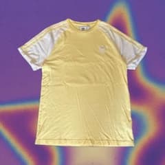 adidas トレフォイル Tシャツ イエロー Mのサムネイル