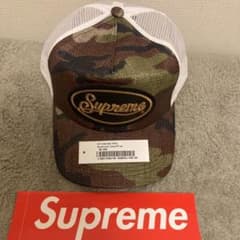 Supreme Raffia Mesh Back 5-Panel Camo 美品のサムネイル