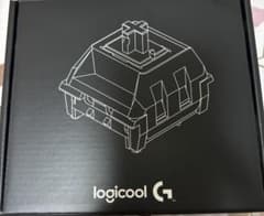 美品】Logicool G メカニカルスイッチセット（赤軸一つ混ざってます