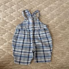 BABY ROOM ベビー サロペット チェック柄のサムネイル