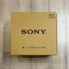 SONY FX6 業務用ビデオカメラ本体+バッテリー - メルカリ
