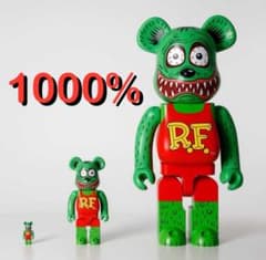 BE@RBRICK ベアブリック ラットフィンク RAT FINK 1000％ - メルカリ