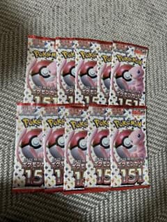 ポケモン151 ミュウデザインパック 10パックセットのサムネイル