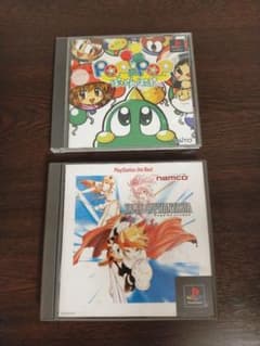 뽀뽀뽀뿌 & Tales of Phantasia PS1 소프트 세트