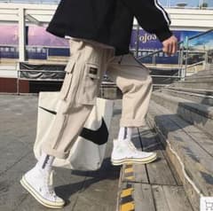 韓国ファッション メンズパンツ ワイドパンツのサムネイル