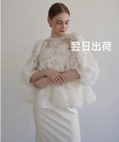 acka flower peplum blouse - メルカリ