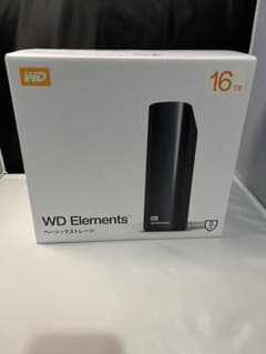 WD Elements 16TB 外付けハードディスク 本体　d2のサムネイル