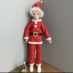 BTS マテルドール服　サンタさんコーデ　コアファッションドールのサムネイル