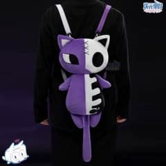 차원 전대 팬티 & 스타킹 with 가터 벨트 고양이 가방 코스프레 소품