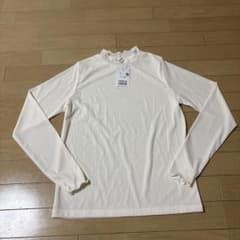ハニーズ ホワイト長袖シースルーTシャツ M/Lのサムネイル