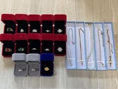 家財整理品 アクセサリーセット リング ネックレス まとめ売り - メルカリ