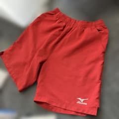 Mizuno 赤 ハーフパンツ Sサイズのサムネイル