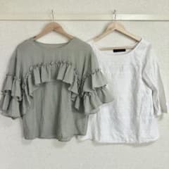 ブラウス トップス　2点セットのサムネイル