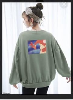 GRL ディズニープリンセスシリーズ ルーズスウェット アリエルのサムネイル