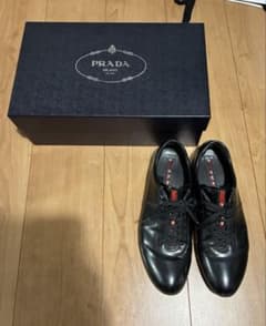 箱、保存袋付き‼️ PRADA SPORT スニーカー UK 6 箱、保存袋付き‼️ PRADA SPORT スニーカー UK 6 - メルカリ