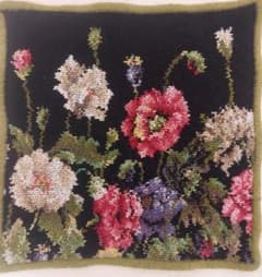 フェイラー花柄刺繍ハンカチのサムネイル