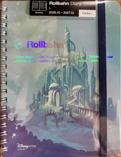 [未開封]　ロルバーン　2027年　ダイアリー　リトルマーメイド　Lサイズのサムネイル