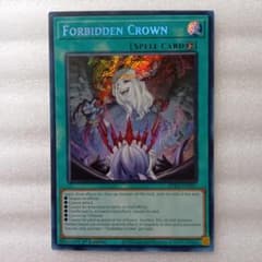 遊戯王 英語 禁じられた聖冠 1st シークレットレア バーストプロトコル 