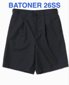 R*n様 26SS BATONER バトナーSUMMER WOOL SHORTS R*n様 26SS BATONER バトナーSUMMER WOOL SHORTS - メルカリ