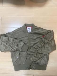 美品‼️niko and... MA-1 カーキ サイズ3のサムネイル