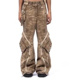 希少no/faith studios CARGO DENIM PANTS Sのサムネイル