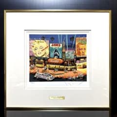 ヒロ ヤマガタ 『ロサンゼルス』シルクスクリーン 307/1000 山形博導