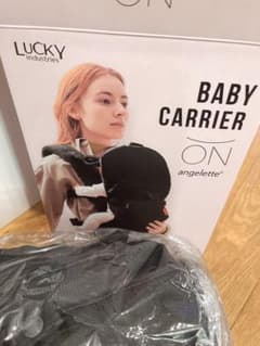 ほぼ新品】アンジェレッテLUCKY BABY CARRIER ON - メルカリ