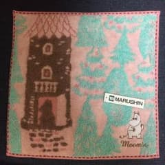 ムーミン谷 ムーミン タオルハンカチ ピンクのサムネイル