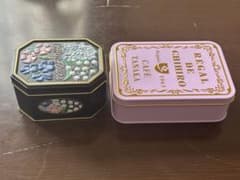 花柄小物収納缶セットのサムネイル