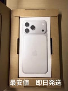 未開封 iPhone17ProMax 256GB シルバー　即時発送可のサムネイル