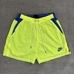 NIKE ショートパンツ Mサイズ イエロー ブルーのサムネイル