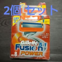 ジレット フュージョン5+1 ホルダー パワー替刃8個入 《 × 2個》のサムネイル