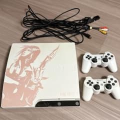 PS3 本体 ファイナルファンタジー ライトニング 特別版 コントローラー2個のサムネイル