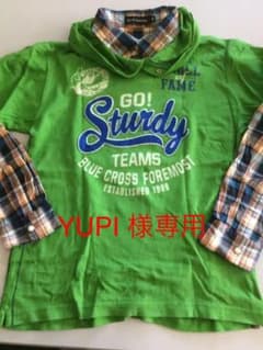 重ね着風 BLUE CROSS ブルークロス  長袖 カットソー Tシャツのサムネイル