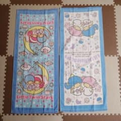 リトルツインスターズ　フェイスタオル2枚のサムネイル