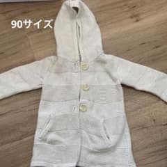 baby GAP フード付 ニットカーディガン 90のサムネイル