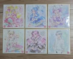 キミとアイドルプリキュア♪ ミニ色紙 6枚セットのサムネイル