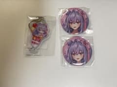 にじさんじ 梢桃音 DMMスクラッチ アクキー 缶バッジ アクリルポーチのサムネイル