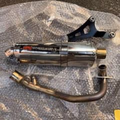 アドレスV125g ヨシムラ Tri-Oval サイクロンマフラー - メルカリ