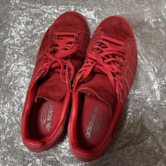 adidas スエード レッドスニーカーのサムネイル