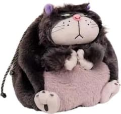 メイクポーチ　ディズニー　巾着　ぬいぐるみ巾着　ルシファーのサムネイル