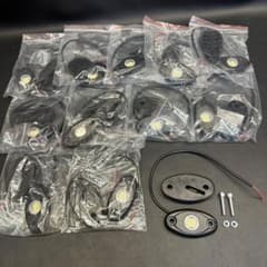 ♡J⑦1024 未使用 車用 LEDロックライト ドレスアップ 12点まとめ ♡J⑦1024 未使用 車用 LEDロックライト ドレスアップ 12点まとめ