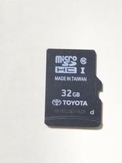 トヨタ純正 カーナビ用 microSDHCカード 32GB 2019年 - メルカリ