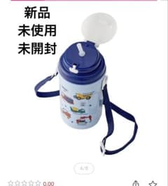 新品、未開封　ミキハウス　キッズ用水筒のサムネイル