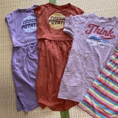 まとめ売り　女の子 130。デビロック、ユニクロ、Ｈ＆Ｍ、ベビードール等のサムネイル