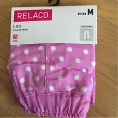 ユニクロ リラコ 新品 130cm 140cm  M ピンク ドットのサムネイル