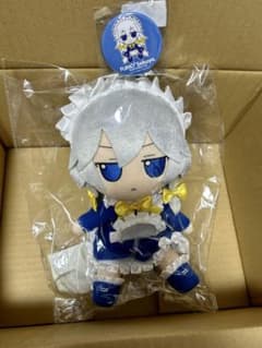 【新品未開封】東方Project Gift ふもふもぬいぐるみ 十六夜咲夜香霖堂のサムネイル
