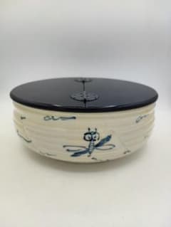 ZZ072 平水指 安南 蜻蛉 加藤五陶 割蓋 紙箱 茶道具 古物 - メルカリ