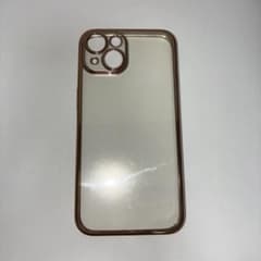 iPhone14 용 케이스 로즈 골드 컬러